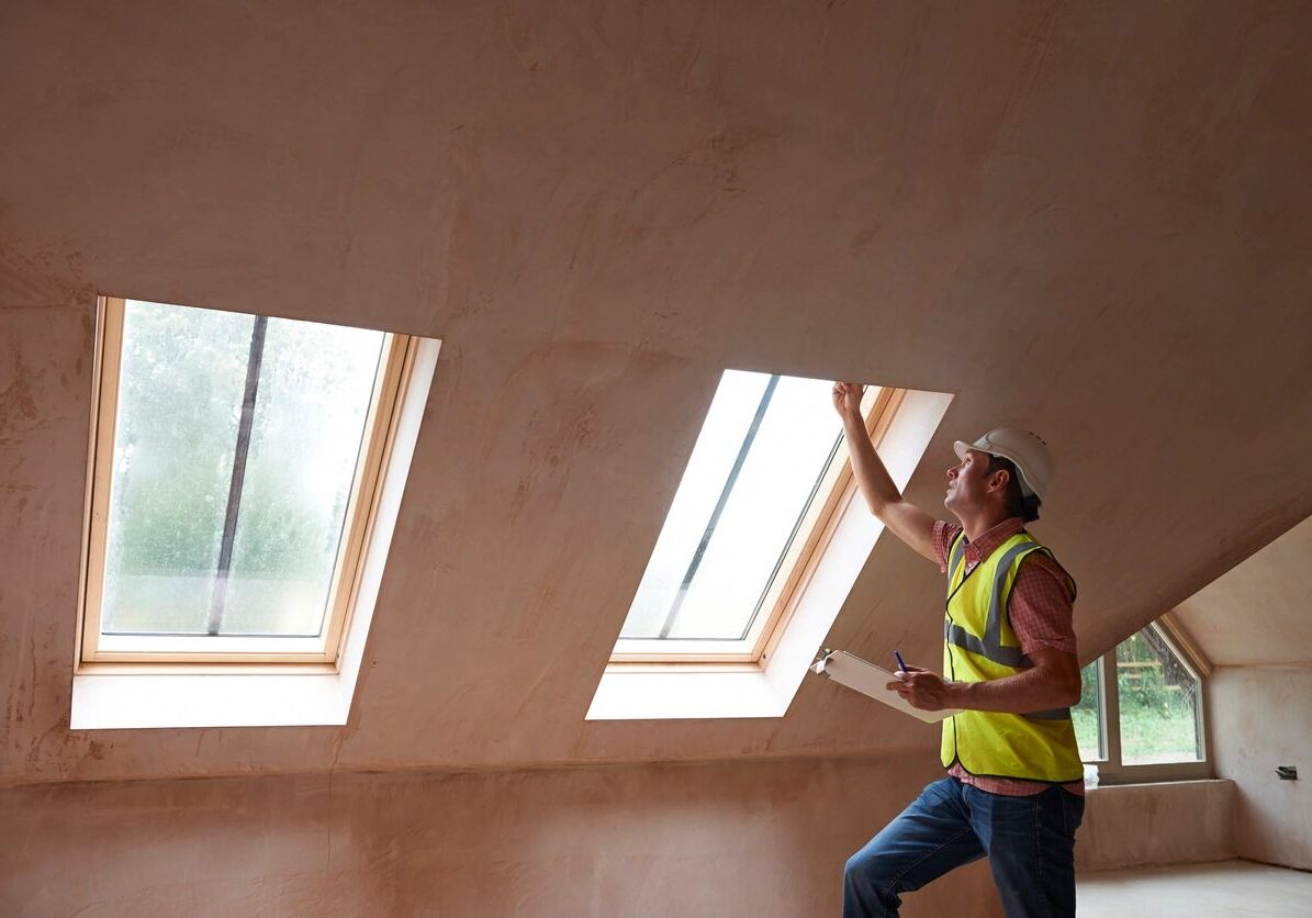 Technician documenting residential fire-related conditions in Worcester MA 01602